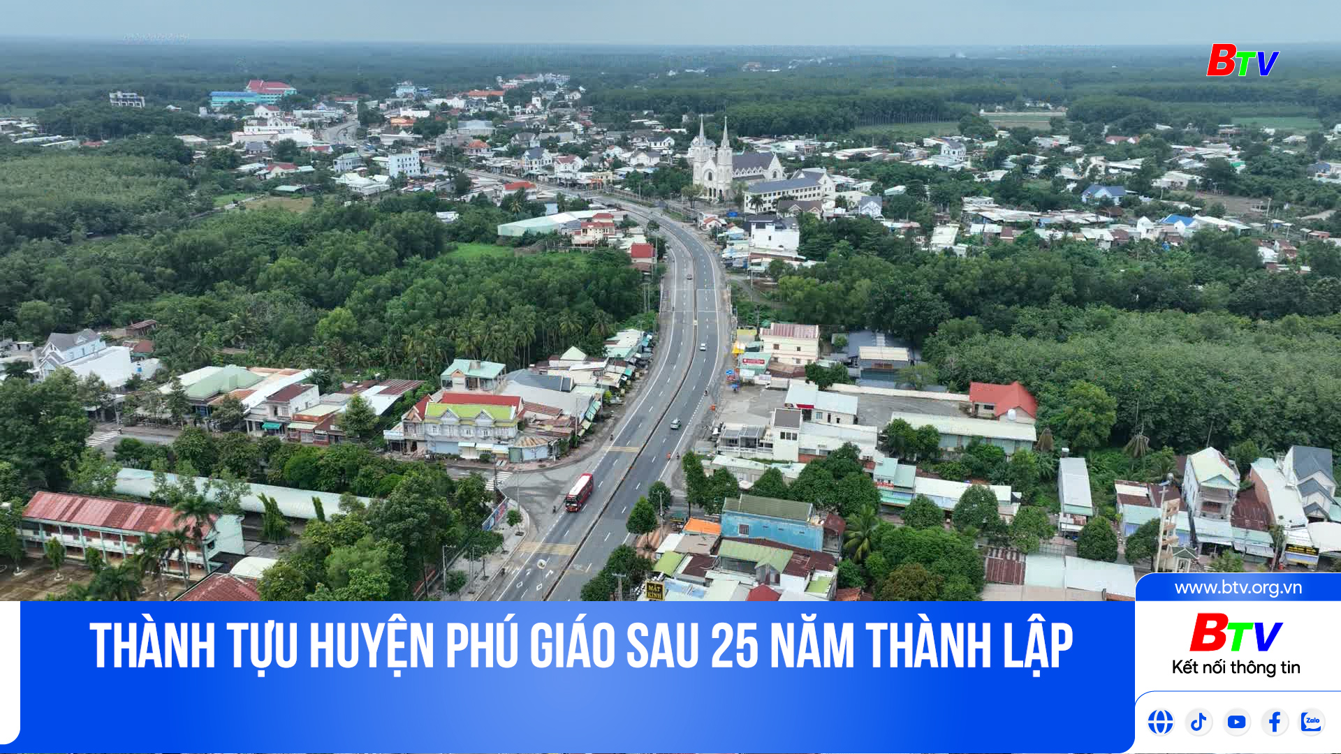 Thành tựu huyện Phú Giáo sau 25 năm thành lập